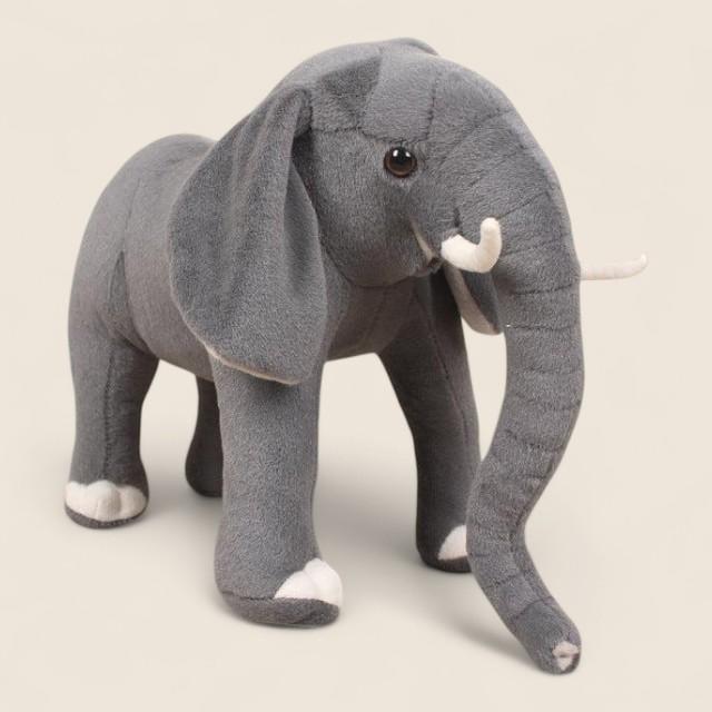 Large African Elephant Soft Stuffed Plush Toy