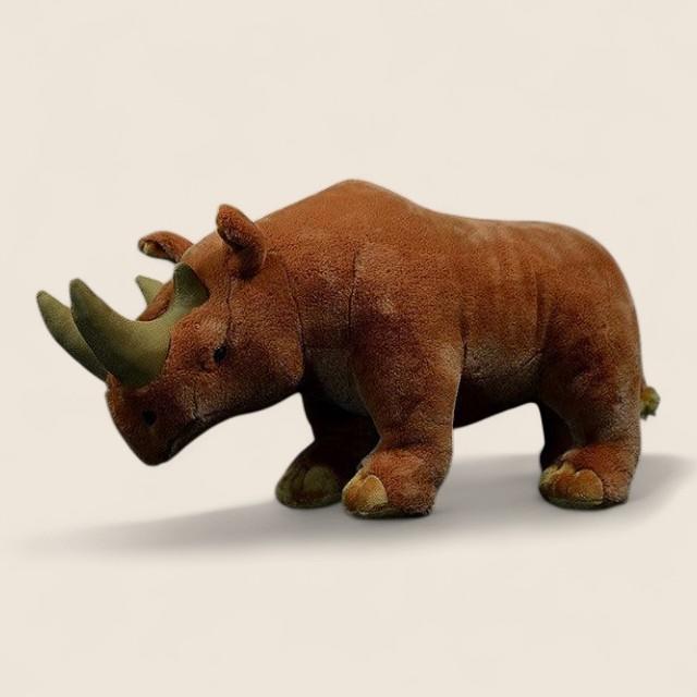 Arsinoitherium Prehistoric Mammal Soft Stuffed Plush Toy