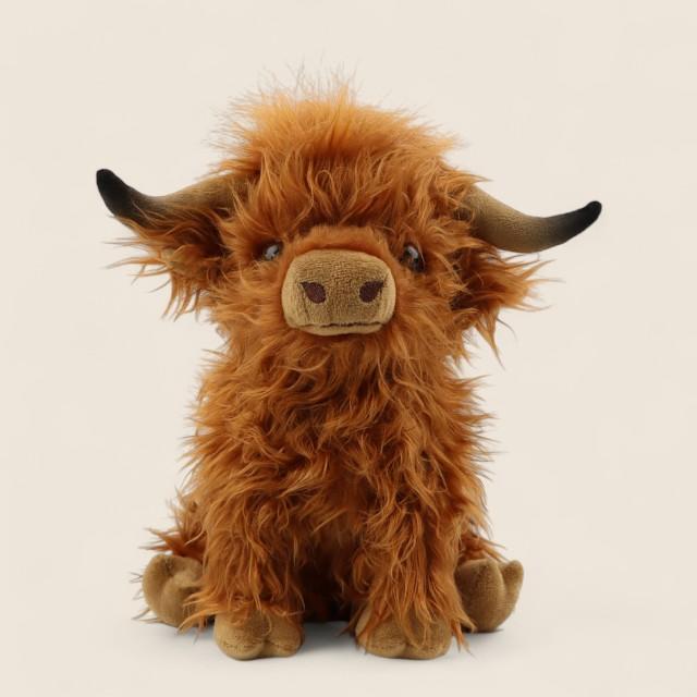 Scottish Highland Cow Soft Stuffed Plush Toy