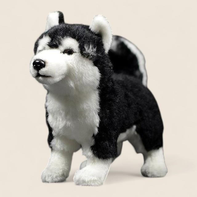 Siberian Husky Puppy Dog Stuffed Toy