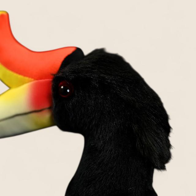 Rhinoceros Hornbill Bird Soft Stuffed Plush Toy