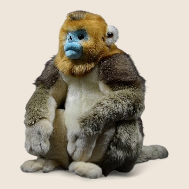 Golden Snub-Nosed Monkey Soft Stuffed Plush Toy