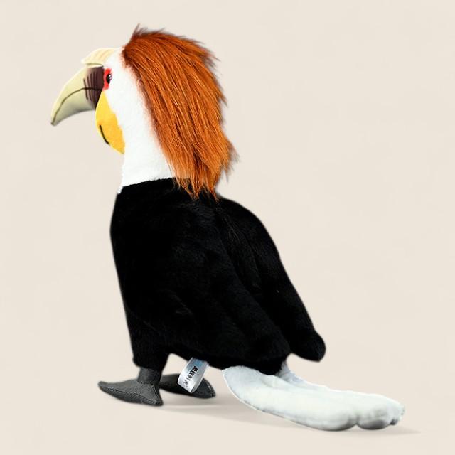 Wreathed Hornbill Bird Soft Stuffed Plush Toy