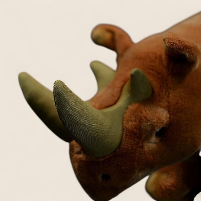 Arsinoitherium Prehistoric Mammal Soft Stuffed Plush Toy