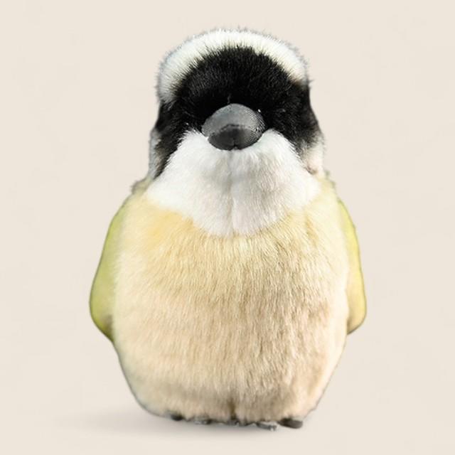 Light-Vented Bulbul Bird Soft Stuffed Plush Toy
