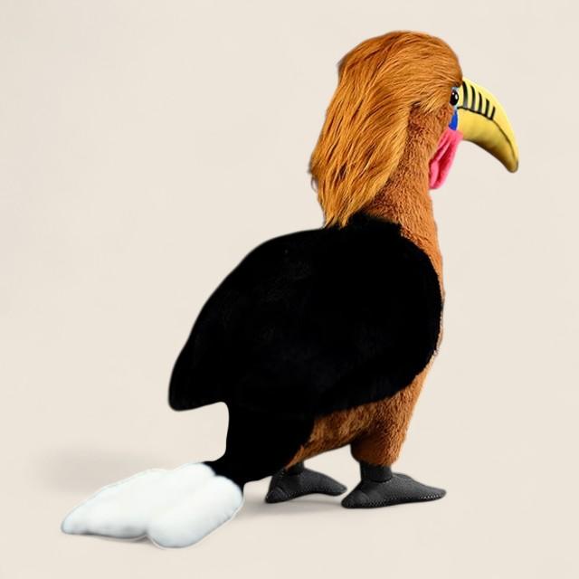 Rufous-necked Hornbill Bird Stuffed Plush Toy