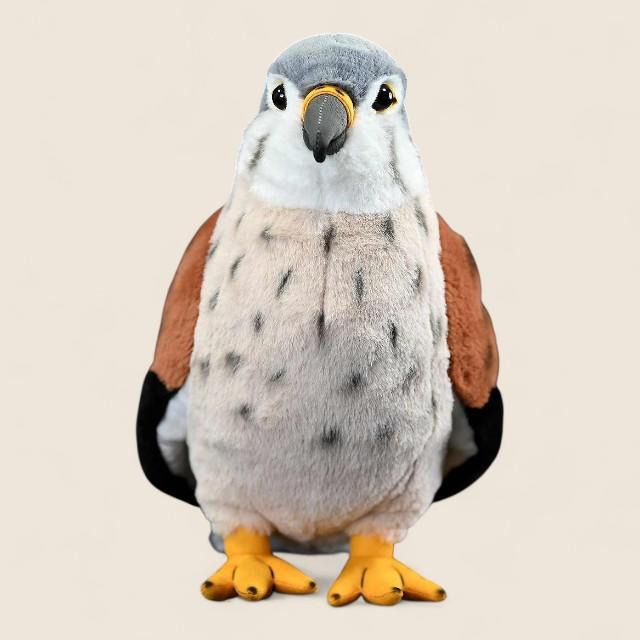 American Kestrel Bird Soft Stuffed Plush Toy