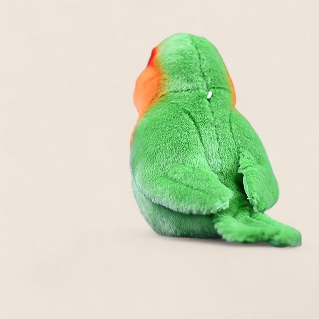 Green Lovebird Soft Stuffed Plush Toy