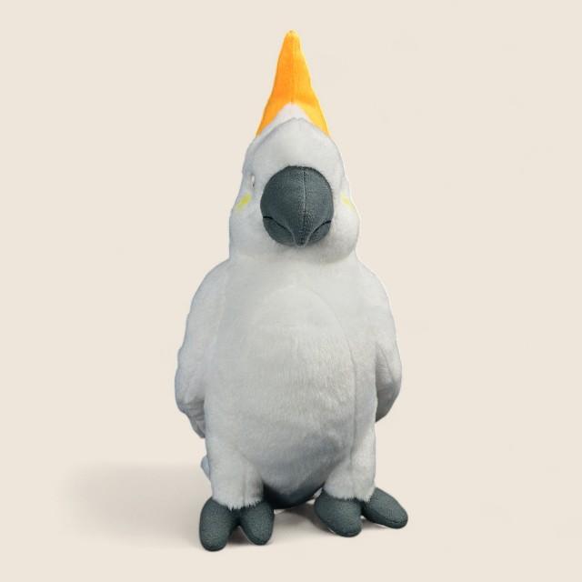 White Cockatoo Bird Soft Stuffed Plush Toy