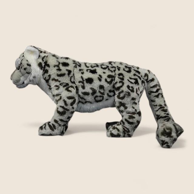 Snow Leopard Cat Soft Stuffed Plush Toy