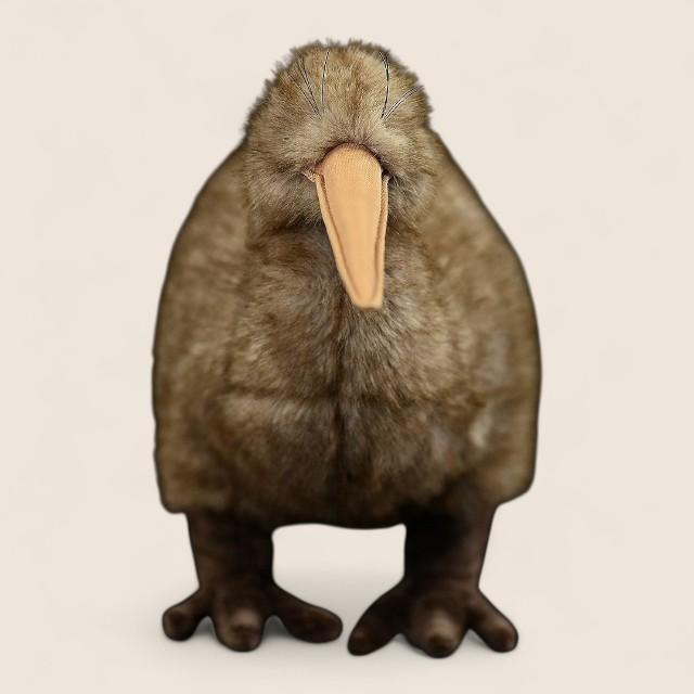 Kiwi Bird Soft Stuffed Plush Toy