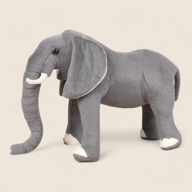 Large African Elephant Soft Stuffed Plush Toy