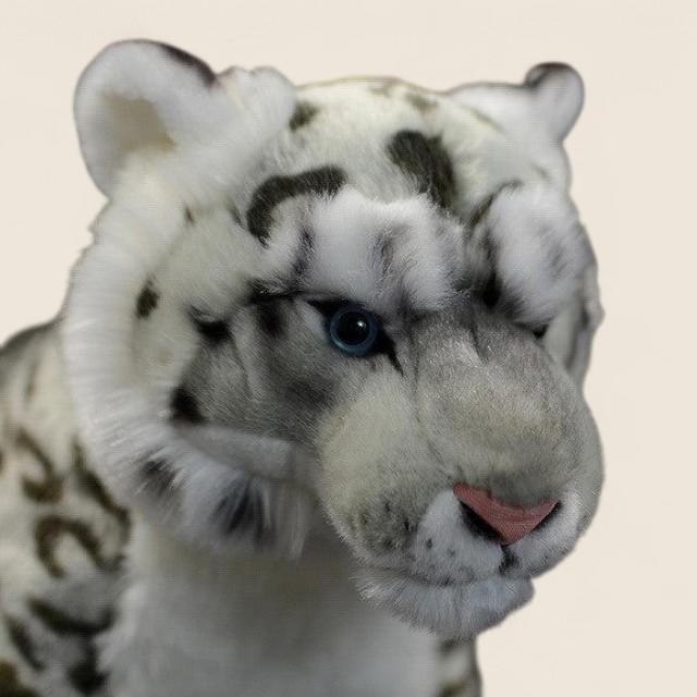Snow Leopard Cat Soft Stuffed Plush Toy