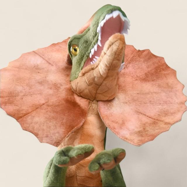 Dilophosaurus Dinosaur Soft Stuffed Plush Toy