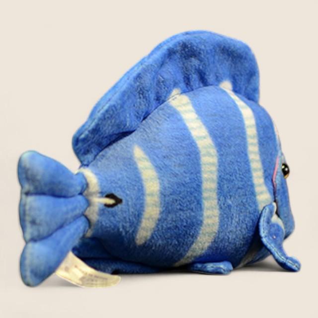 Atlantic Blue Tang Fish Soft Stuffed Plush Toy