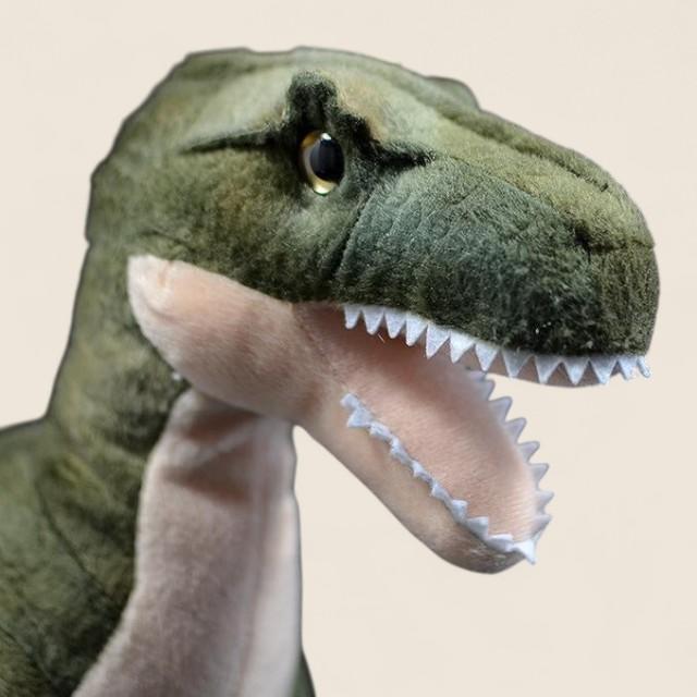 Green Tyrannosaurus T-Rex Dinosaur Soft Stuffed Plush Toy