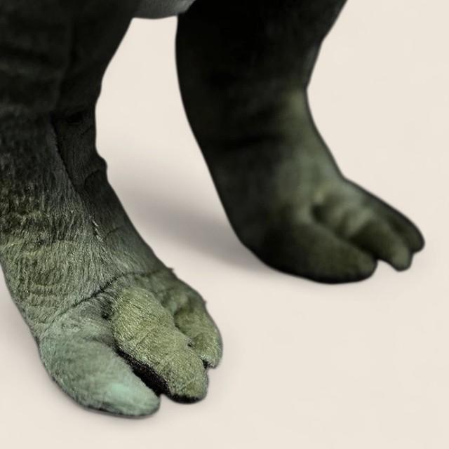 Green Tyrannosaurus T-Rex Dinosaur Soft Stuffed Plush Toy