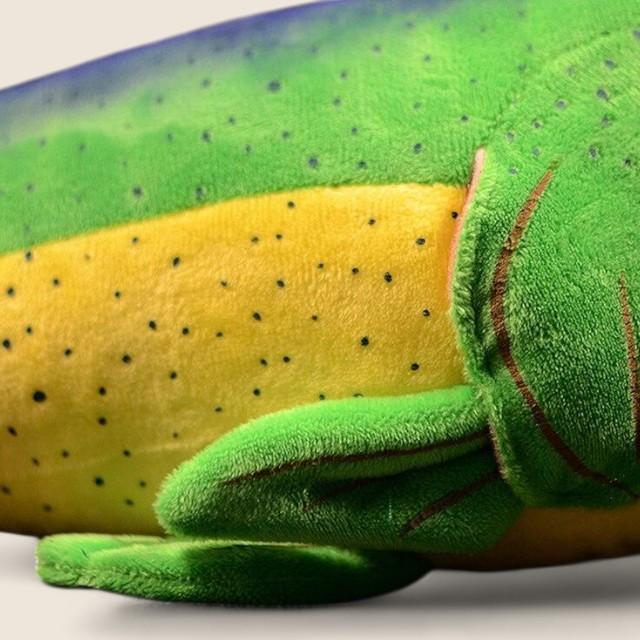 Mahi Mahi Dorado Dolphinfish Soft Stuffed Plush Toy