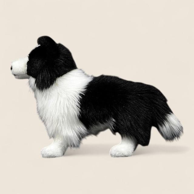 Border Collie Dog Soft Stuffed Plush Toy