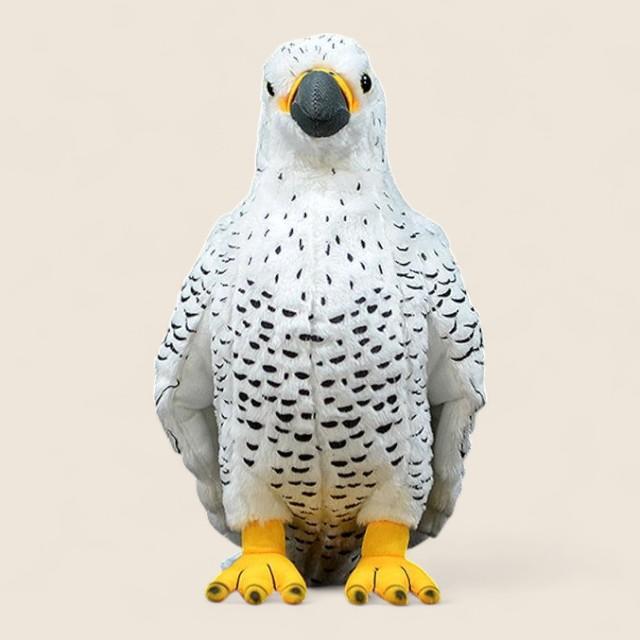 Gyrfalcon Bird Soft Stuffed Plush Toy