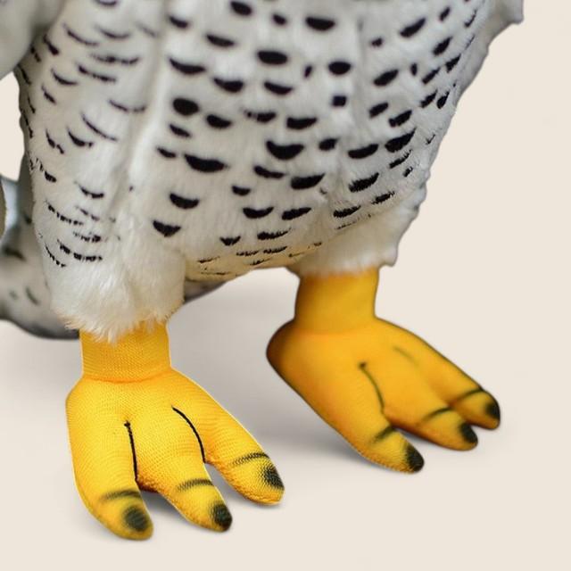 Gyrfalcon Bird Soft Stuffed Plush Toy