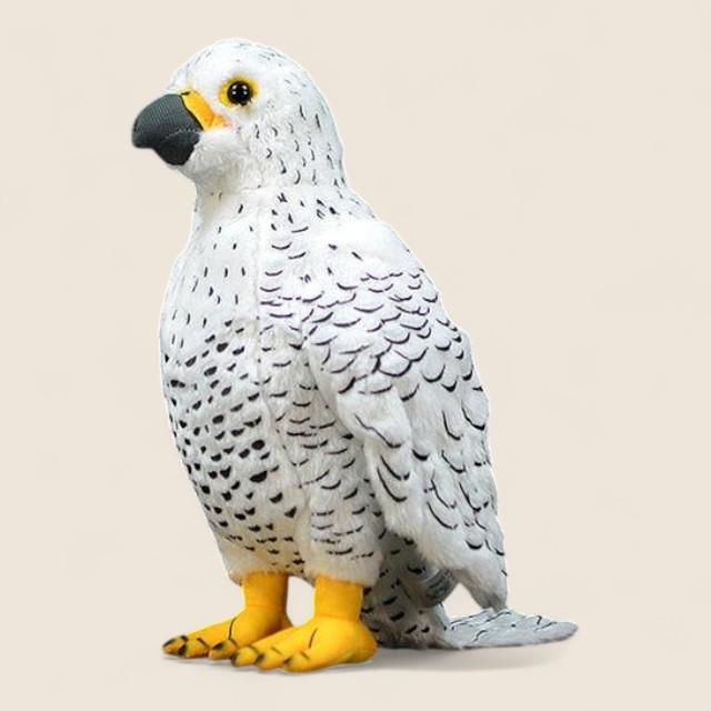 Gyrfalcon Bird Soft Stuffed Plush Toy