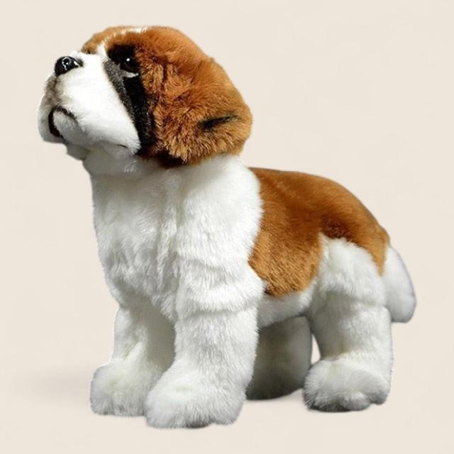 Saint Bernard Puppy Dog Soft Stuffed Plush Toy