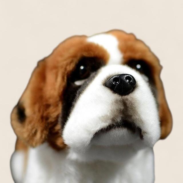 Saint Bernard Puppy Dog Soft Stuffed Plush Toy