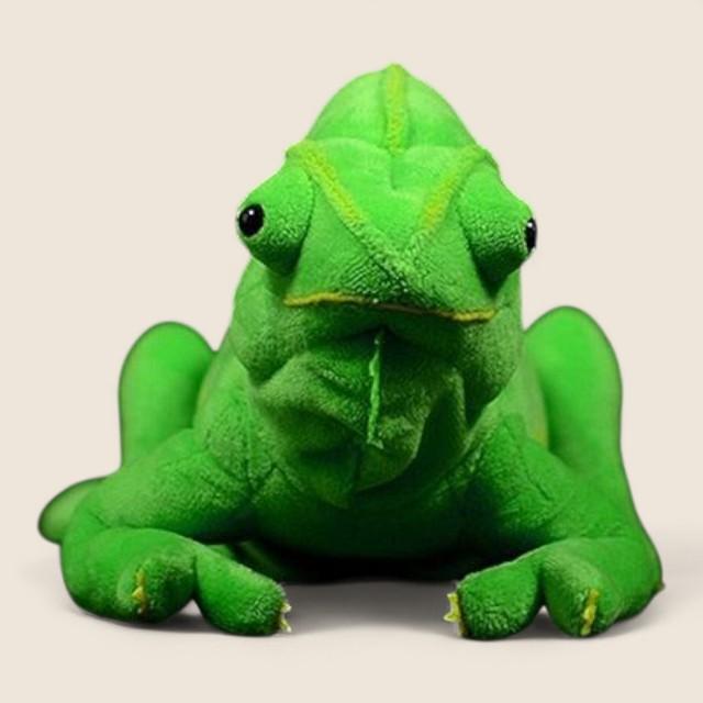 Green Chameleon Soft Stuffed Plush Toy