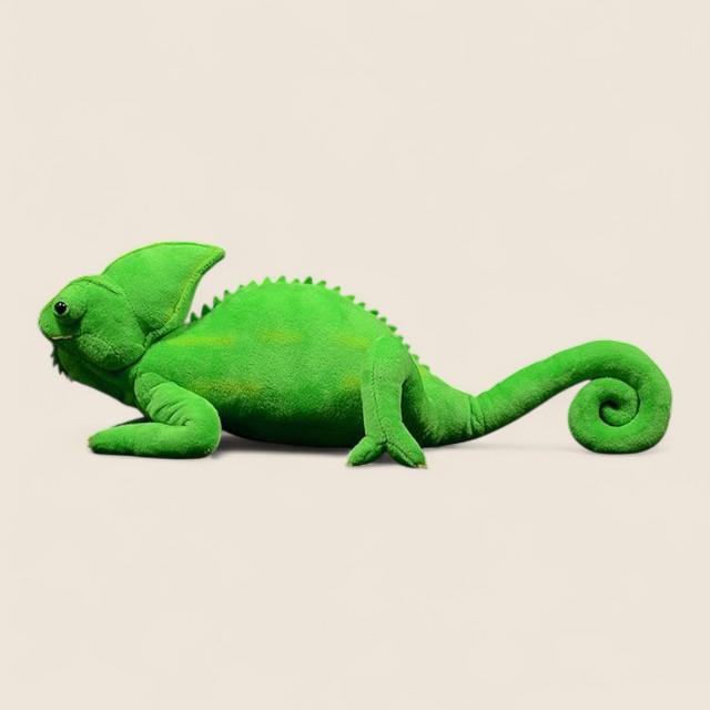 Green Chameleon Soft Stuffed Plush Toy