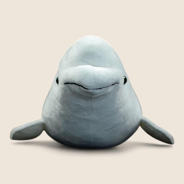 Beluga White Whale Soft Stuffed Plush Toy