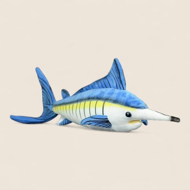 Blue Marlin Fish Soft Stuffed Plush Toy