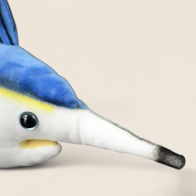 Blue Marlin Fish Soft Stuffed Plush Toy