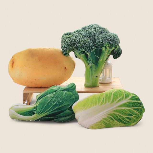 Giant Vegetables Soft Stuffed Plush Pillow Cushion Toy