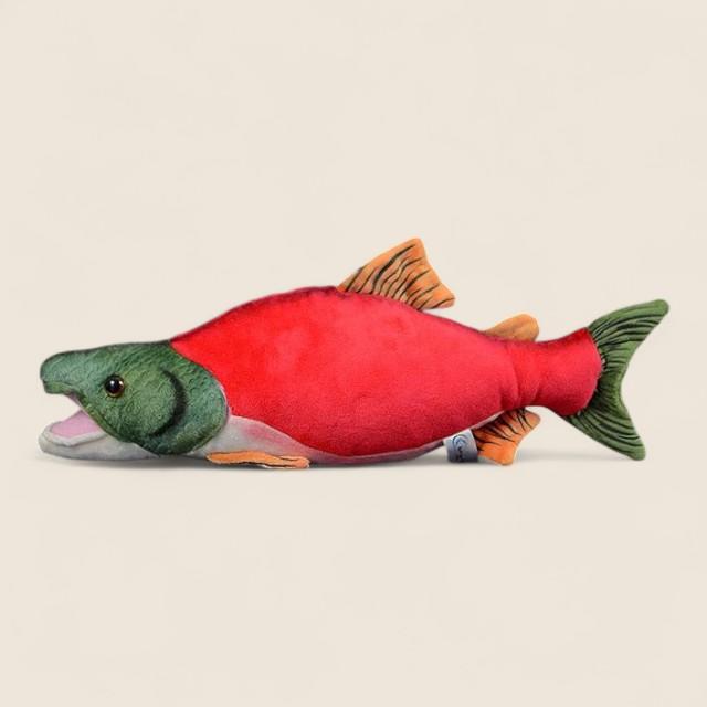Sockeye Salmon Fish Soft Stuffed Plush Toy