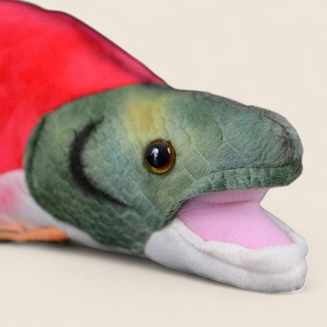 Sockeye Salmon Fish Soft Stuffed Plush Toy