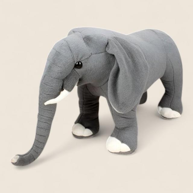 Large African Elephant Soft Stuffed Plush Toy