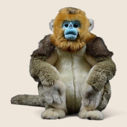 Golden Snub-Nosed Monkey Soft Stuffed Plush Toy