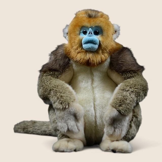Golden Snub-Nosed Monkey Soft Stuffed Plush Toy