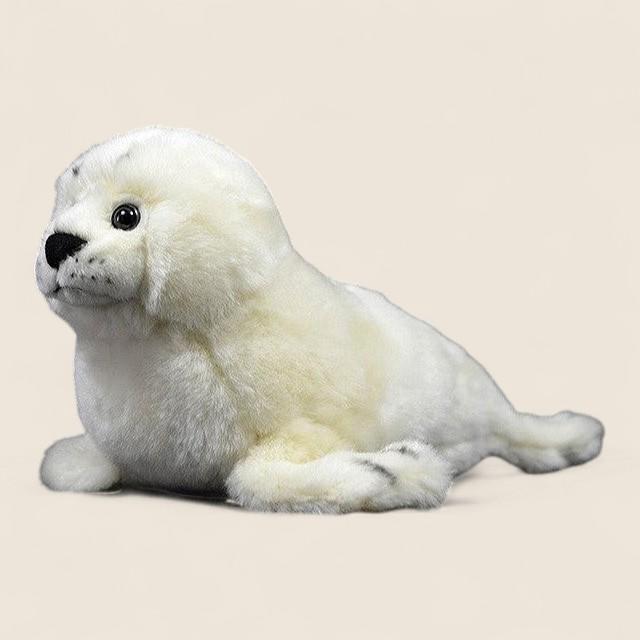 White Seal Pup Soft Stuffed Plush Toy