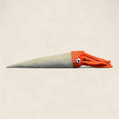 Orthoceras Nautiloid Cephalopod Soft Stuffed Plush Toy