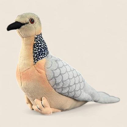 Spotted Dove Bird Soft Stuffed Plush Toy