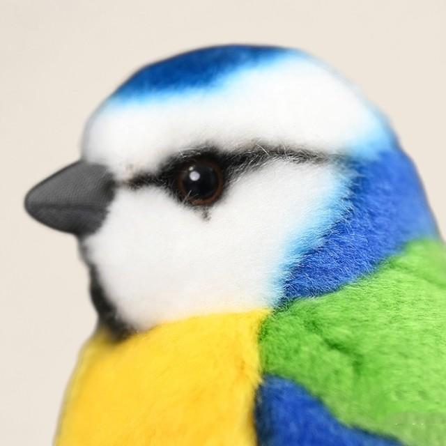 Eurasian Blue Tit Bird Stuffed Plush Toy