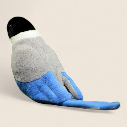 Azure-winged Magpie Bird Soft Stuffed Plush Toy