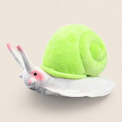 Green Mountain Snail Soft Stuffed Plush Toy