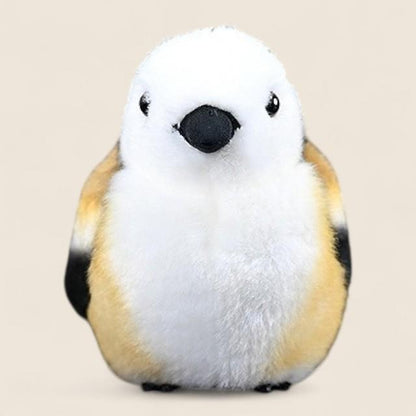 Long-Tailed Bushtit Bird Soft Stuffed Plush Toy