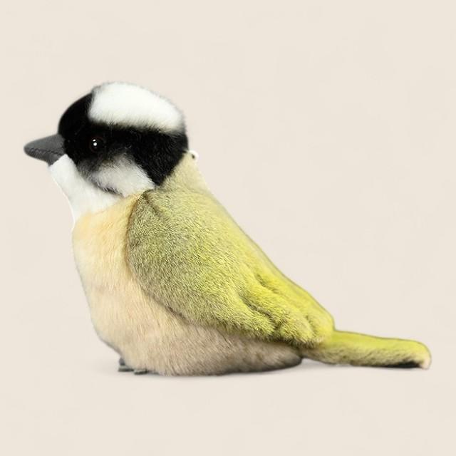 Light-Vented Bulbul Bird Soft Stuffed Plush Toy