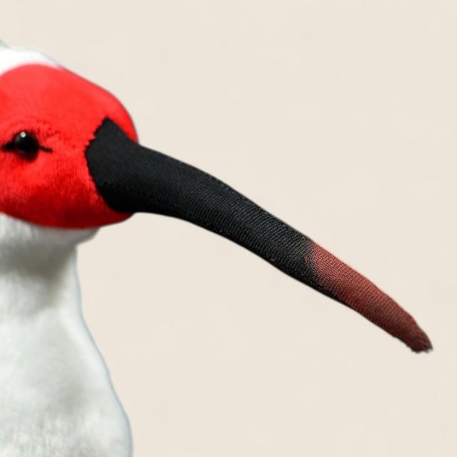 Japanese Crested Ibis Bird Soft Stuffed Plush Toy