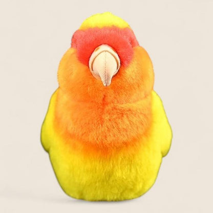 Yellow Lovebird Soft Stuffed Plush Toy