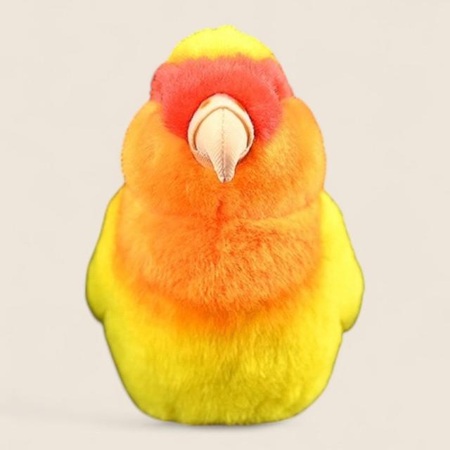 Yellow Lovebird Soft Stuffed Plush Toy